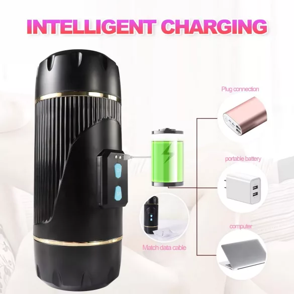 Lonely - masturbador boca y vagina - realista - color natural/negro