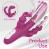 Trébol Vibrador HD - recargable, resistente al agua (lila)