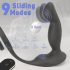 Sexo HD Virgil - vibrador prostático con anillo peneano (negro)