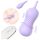 Huevo vibrador Twister HD - púrpura