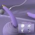Sex HD - vibrador en forma de berenjena (morado)