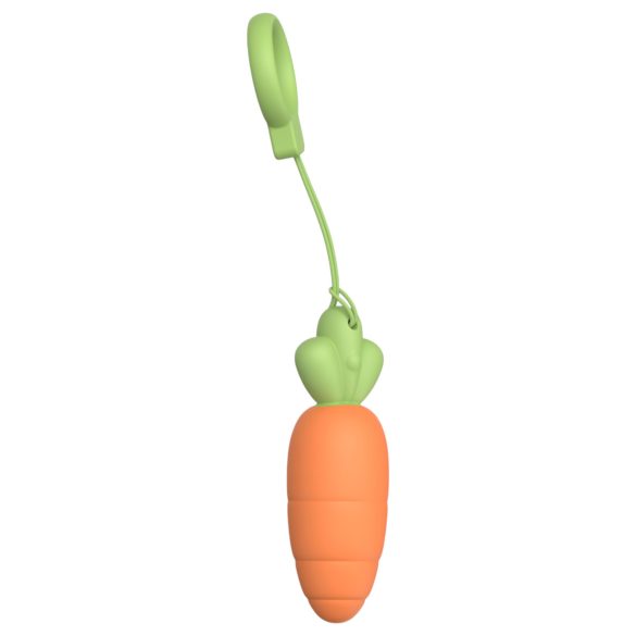 Sex HD Carrots - vibrador con forma de zanahoria - silicona naranja