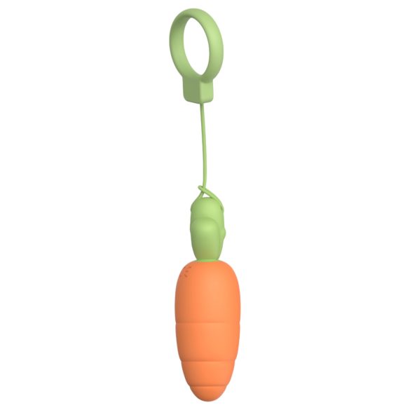 Sex HD Carrots - vibrador con forma de zanahoria - silicona naranja