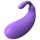 Sex HD - huevo vibrador con forma de berenjena (morado)
