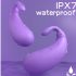 Sex HD - huevo vibrador con forma de berenjena (morado)