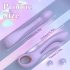 Vibrador Kaethe lila con brazo para clítoris