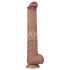 Lovetoy - Dildo XXL de Doble Capa - 36,5 cm - (natural)