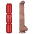 Lovetoy - Dildo XXL de Doble Capa - 36,5 cm - (natural)