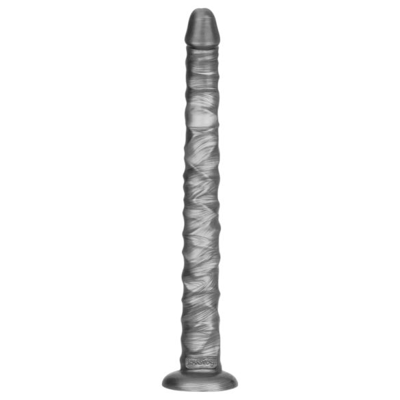 Lovetoy King Sized - vibrador extra grande de 40,5 cm (gris)