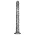 Lovetoy King Sized - vibrador extra grande de 40,5 cm (gris)