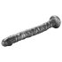 Lovetoy King Sized - vibrador extra grande de 40,5 cm (gris)