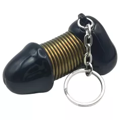Roomfun - llavero de pene gracioso (negro)