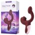 Magic Motion Magic Ponder - vibrador 2 en 1 con brazo para clítoris - burdeos