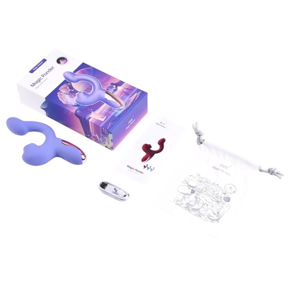 Magic Motion Magic Ponder - Vibrador doble con brazo para clítoris