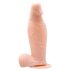 Baile Inflatable - vibrador realista inflable (natural)