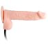 Baile Inflatable - vibrador realista inflable (natural)