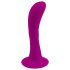 Pretty Love Baile - plug anal rosa con ventosa curva