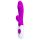 Pretty Love Snappy - Vibrador impermeable con brazo clitorial y punto G (lila)