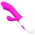 Pretty Love Snappy - Vibrador impermeable con brazo clitorial y punto G (lila)