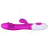 Pretty Love Snappy - Vibrador impermeable con brazo clitorial y punto G (lila)