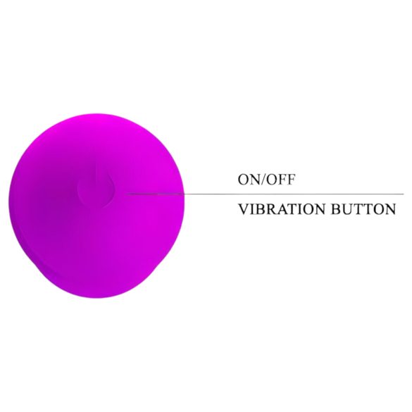 Pretty Love Beck - vibrador punto G impermeable - silicona rosa