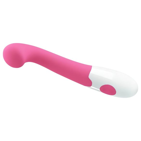 Pretty Love Charles - vibrador punto G impermeable - silicona rosa