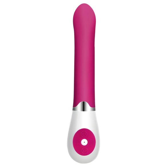 Pretty Love Daniel - vibrador punto G resistente al agua - silicona rosa/blanco