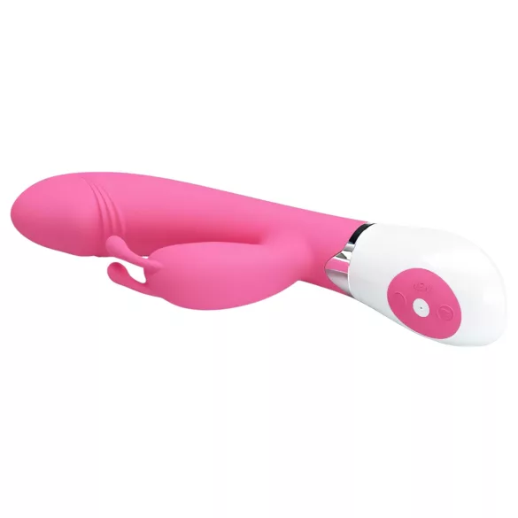 Pretty Love Gene - vibrador punto G impermeable - silicona rosa