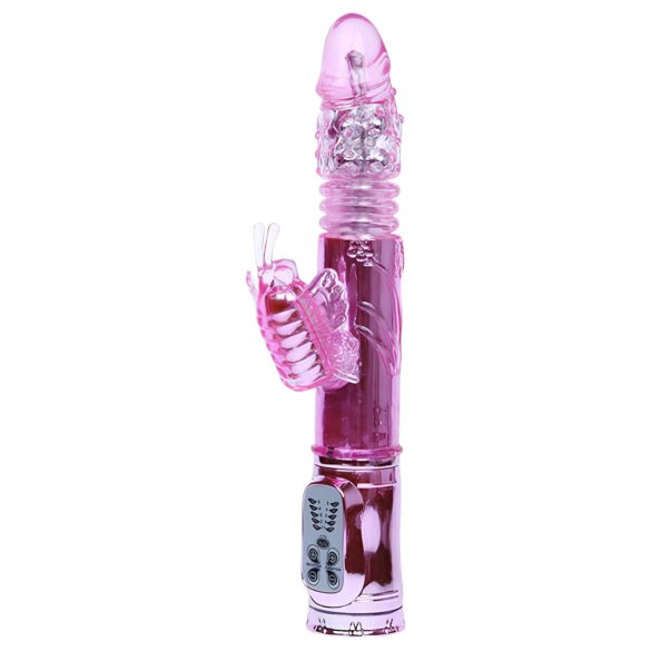 Baile - Mariposa vibradora con brazo clitorial (rosa)