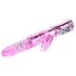 Baile - vibrador rosa con mariposa y brazo estimulante