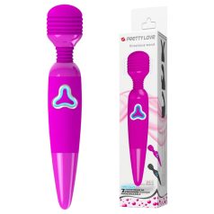 Pretty Love Wand - Recargable, masajeador vibrador (morado)
