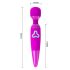 Varita Pretty Love - vibrador lila recargable