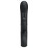 Pretty Love Webb - Vibrador negro impermeable con brazo estimulante