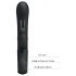Pretty Love Webb - vibrador impermeable con brazo para clítoris (negro)