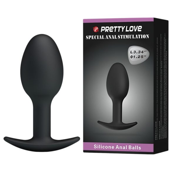 Pretty Love - Consolador anal (negro)