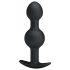 Pretty Love - dildo anal con bolas internas (negro)