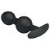 Pretty Love - dildo anal con bolas (negro)