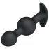 Pretty Love - dildo anal con bolas internas (negro)