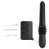 Pazuzu: Vibrador Empujador Elegante (Negro)