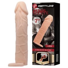 Pretty Love - funda para pene con anillos (natural) Pretty Love - funda para pene con anillos (natural)
