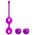 Pretty Love Kegel Up II - dúo de bolas geisha (lila)