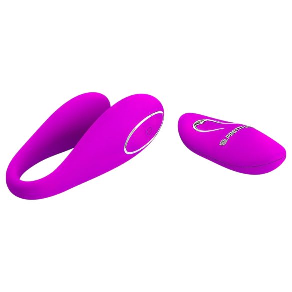 Pretty Love Algernon – Vibrador para parejas recargable con control remoto (lila)
