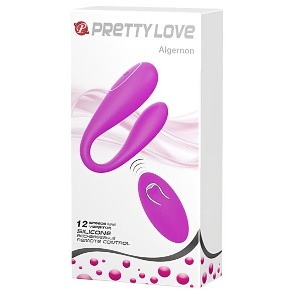 Pretty Love Algernon - vibrador para parejas recargable con control remoto