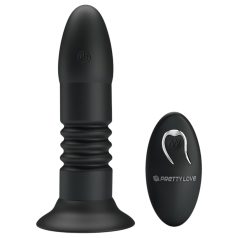 Pretty Love Magic Jinger - vibrador anal empujador (negro)