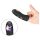 Pretty Love Marico - dedil vibrador con estimulación eléctrica (negro)