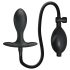 Pretty Love - Dilatador anal inflable con bola interna (negro)
