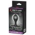 Pretty Love - Dilatador anal inflable con bola interna (negro)