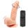 Baile Barbara Mark - vibrador realista giratorio - 15cm (natural)