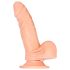 Baile Barbara Mark - vibrador realista giratorio - 15cm (natural)