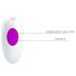 Pretty Love Butterfly Kiss - vibrador con brazo clitorial (rosa)